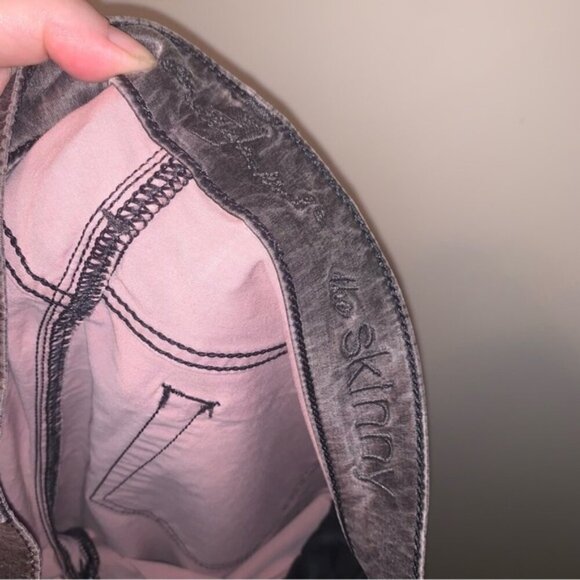 7 For All Mankind The Skinny Shiny Jeans 31 - Picture 3 of 9